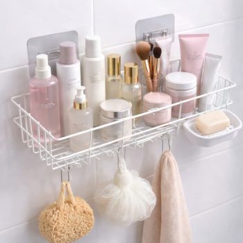 Wall Mounted Shelf Storage Box - Self-adhesive