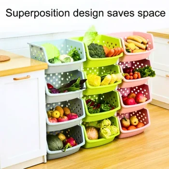 Household Storage Rack - 4 Layer